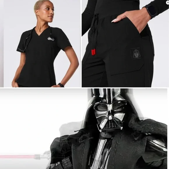 FIGS STARWARS DARTH VADER LIMITED EDITION SCURB SET - Picture 1 of 9